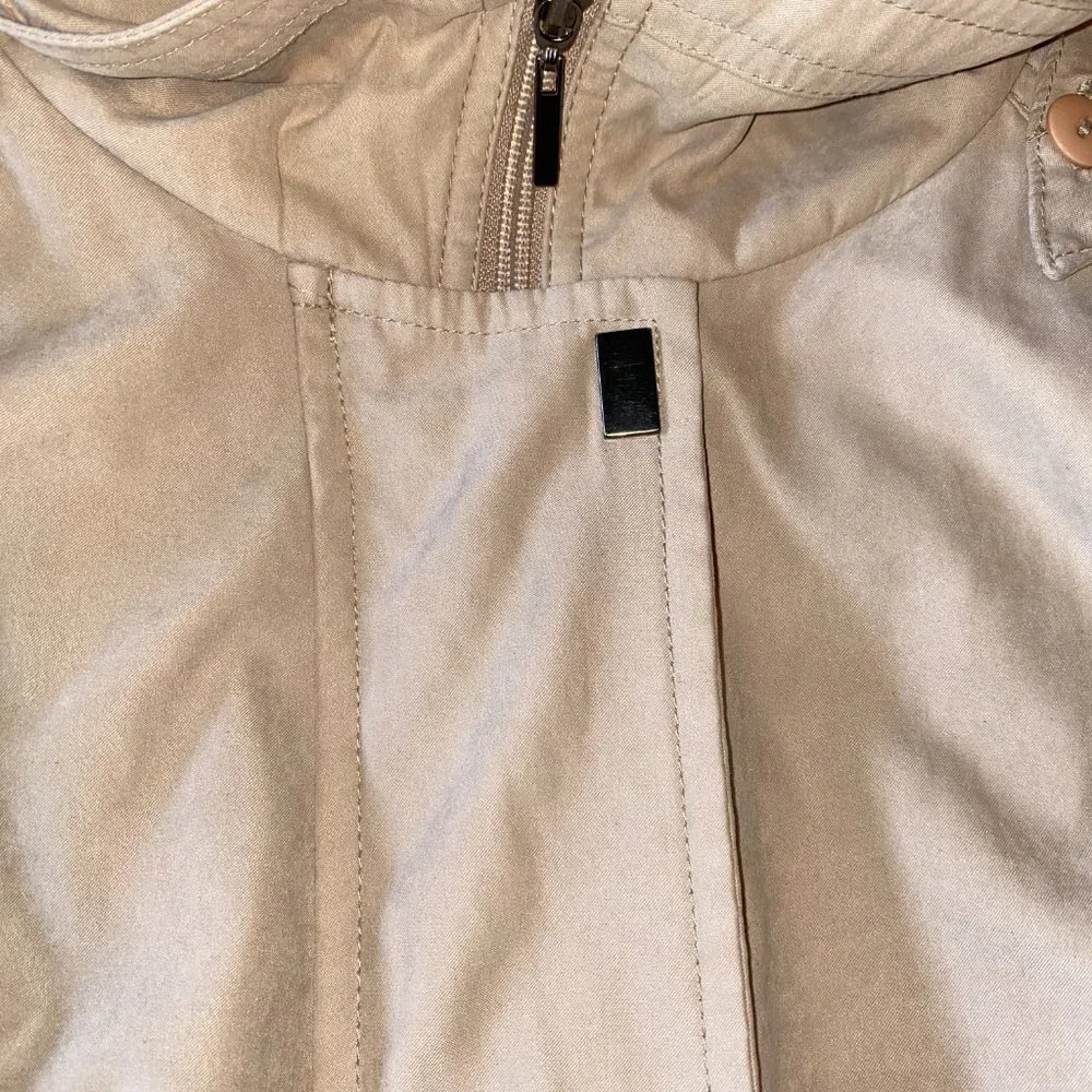 IZ Sport Tan Coat Jacket Size 18/20 Made in Egypt - Picture 9 of 9